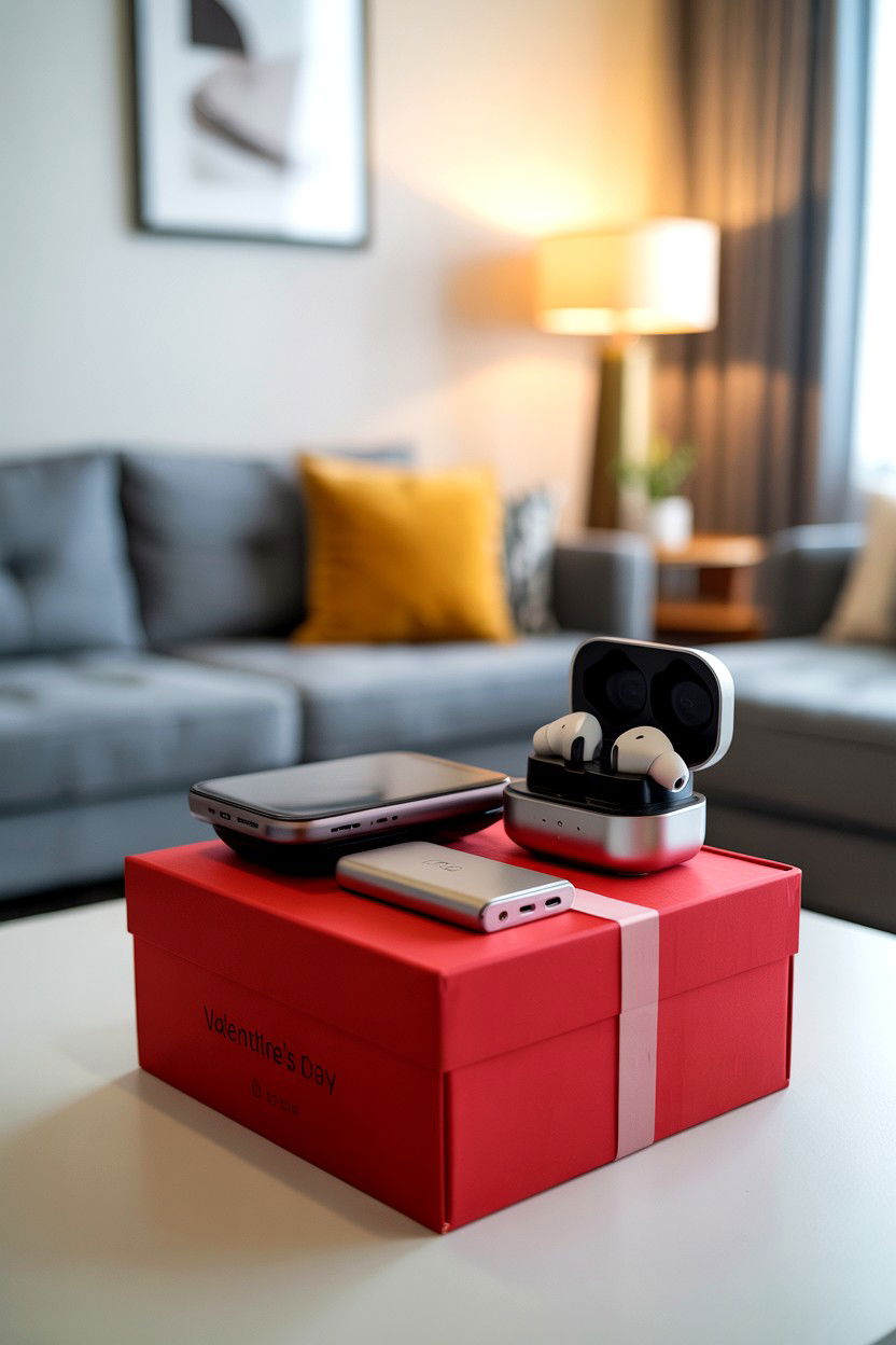 Tech Gadget Box - 25 Valentine's Day Gift Box Ideas for Him