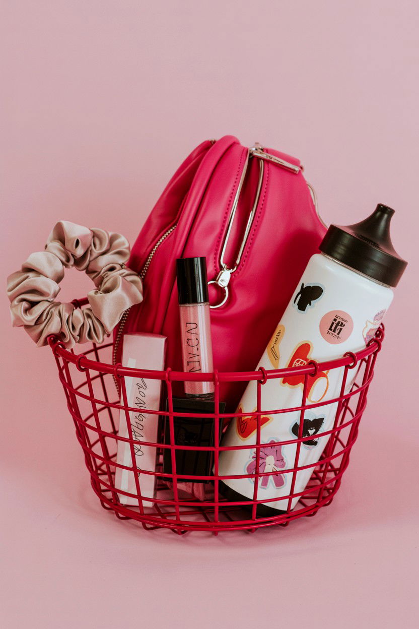 Teen Girl Valentine Basket - 25 Valentine's Day Boo Basket Ideas