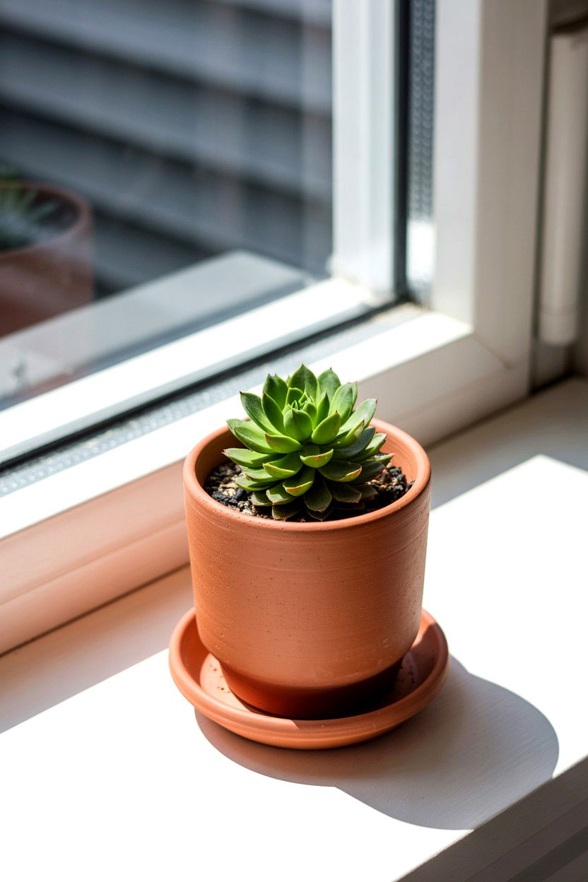 Terracotta planter - 25 Scandinavian Valentine's Day Decor Ideas