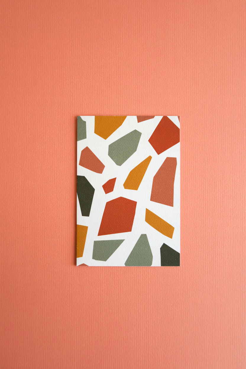 Terrazzo Print Card - 25 Modern Valentine's Day Card Ideas