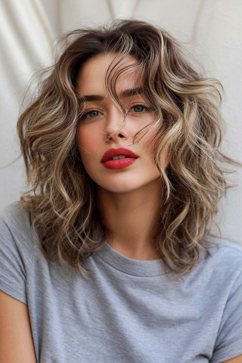 Textured Waves - 25 Valentine's Day Soft Waves Ideas