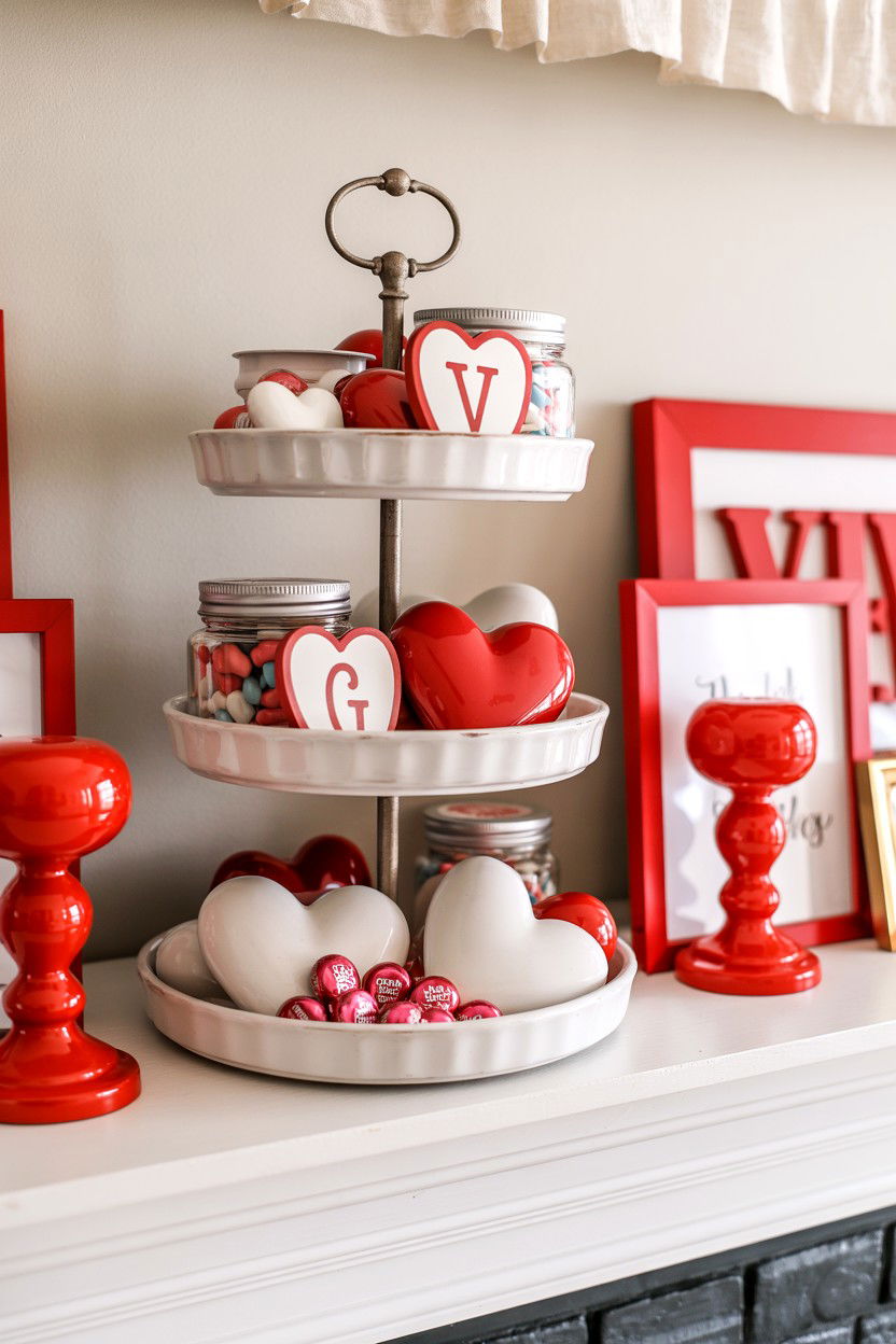 25 Best Valentine's Day Mantel Decorating Ideas to Try