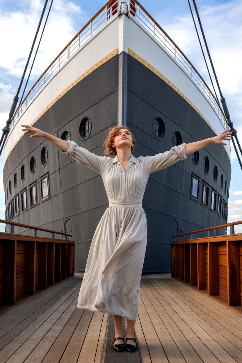 Titanic Movie Pose - 25 Valentine's Day Charades Ideas
