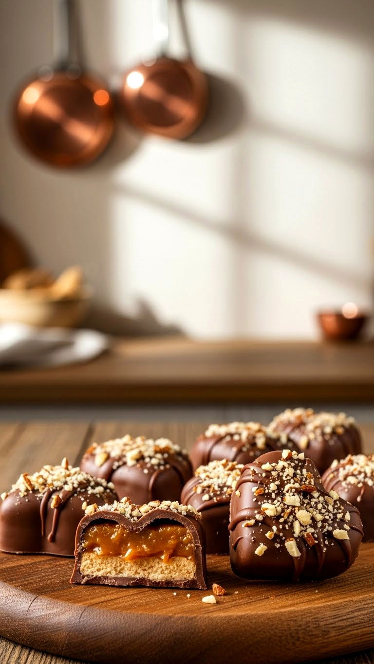 Toffee hearts - 25 valentine's day heart candy