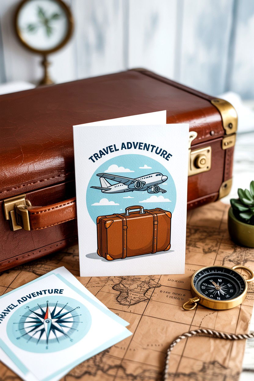 Travel Adventure Card - 25 Valentine's Day Card Ideas for Wife