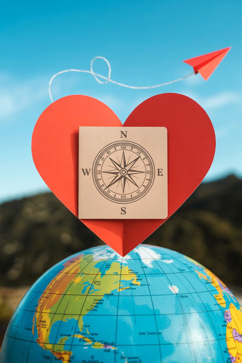 Travel Adventure Card - 25 Valentine's Day Card Ideas for Boyfriend