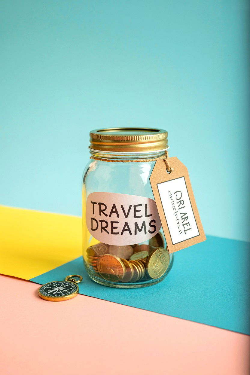 Travel Dreams Jar - 25 Valentine's Day Love Jar Ideas