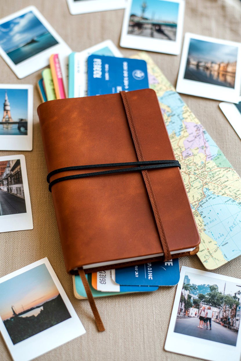 Travel journal - 25 Valentine's Day Memory Album Ideas