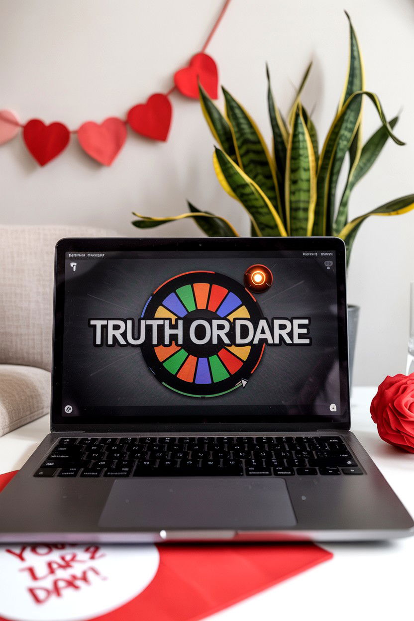 Truth Or Dare Online - 25 Long Distance Valentine's Day Game Night Ideas