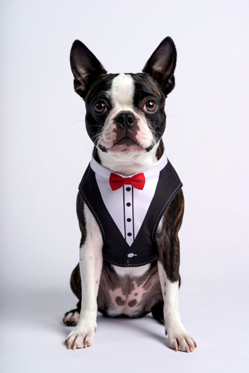 Tuxedo Style Pet Harness - 25 Valentine's Day Pet Harness Ideas