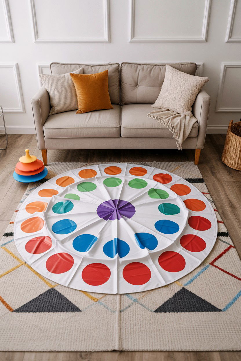Twister Game - 25 Valentine's Day Board Game Ideas