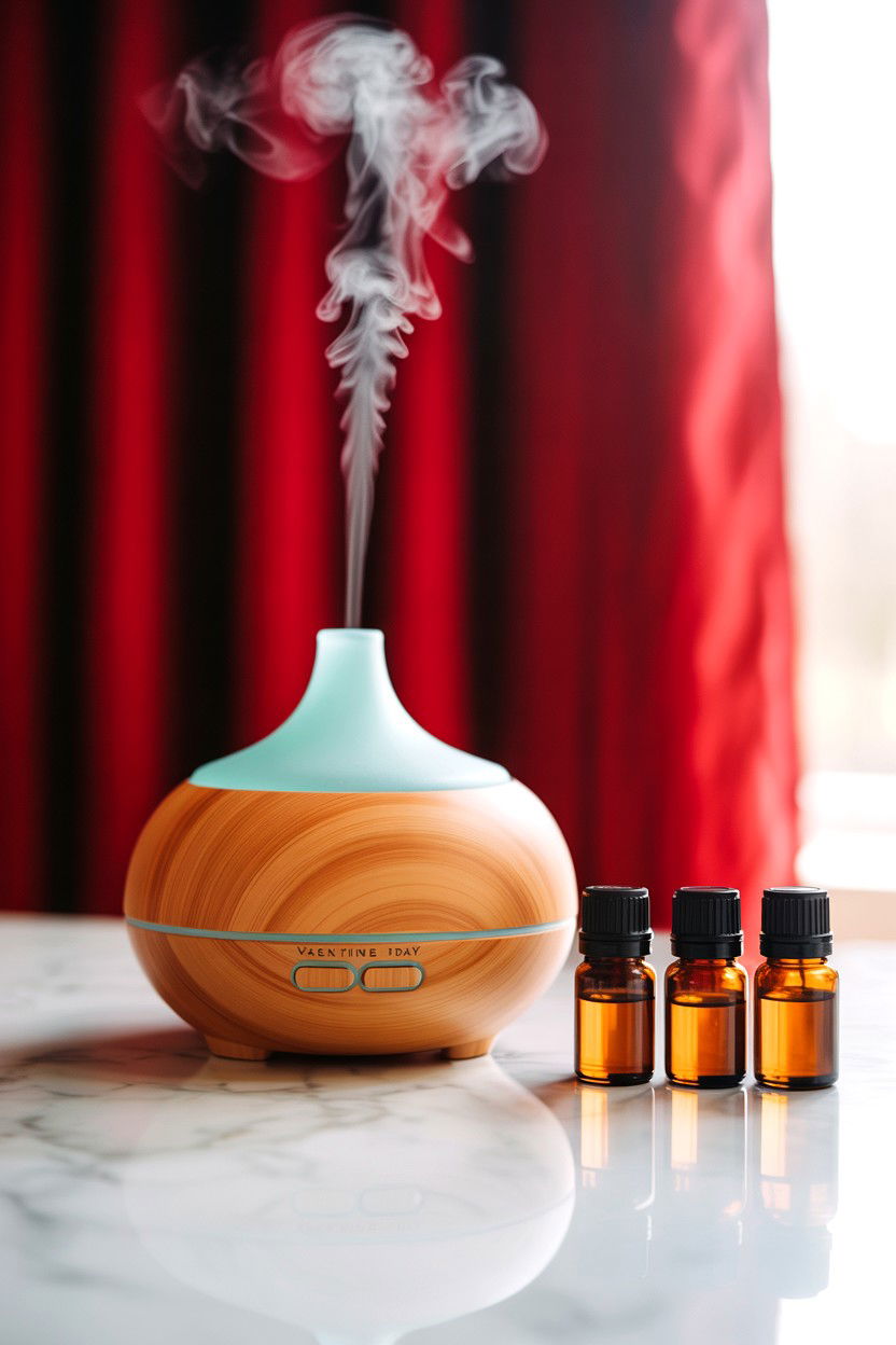 Using Essential Oils - 25 Valentine's Day Self Care Ideas