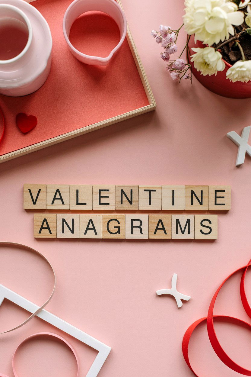 Valentine Anagrams - 25 Valentine's Day Word Games