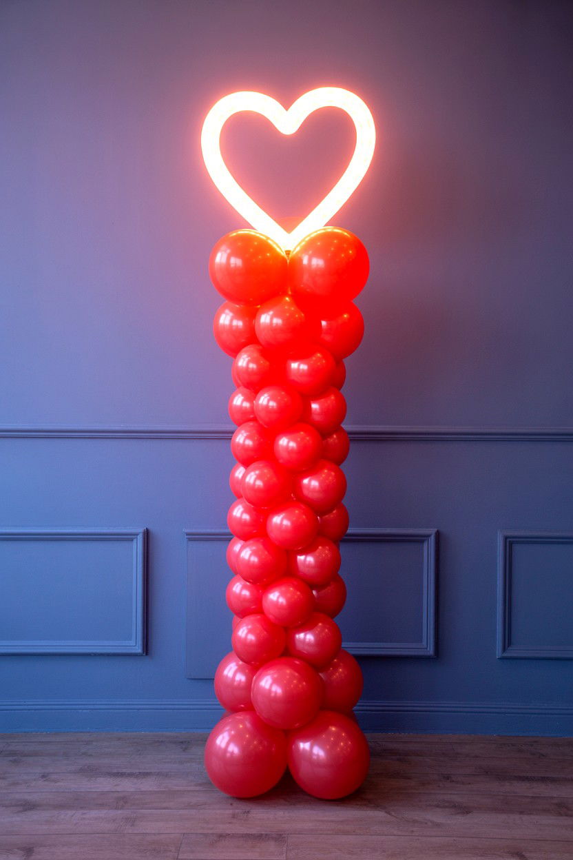25 Magical Valentine's Day LED Balloon Ideas for You