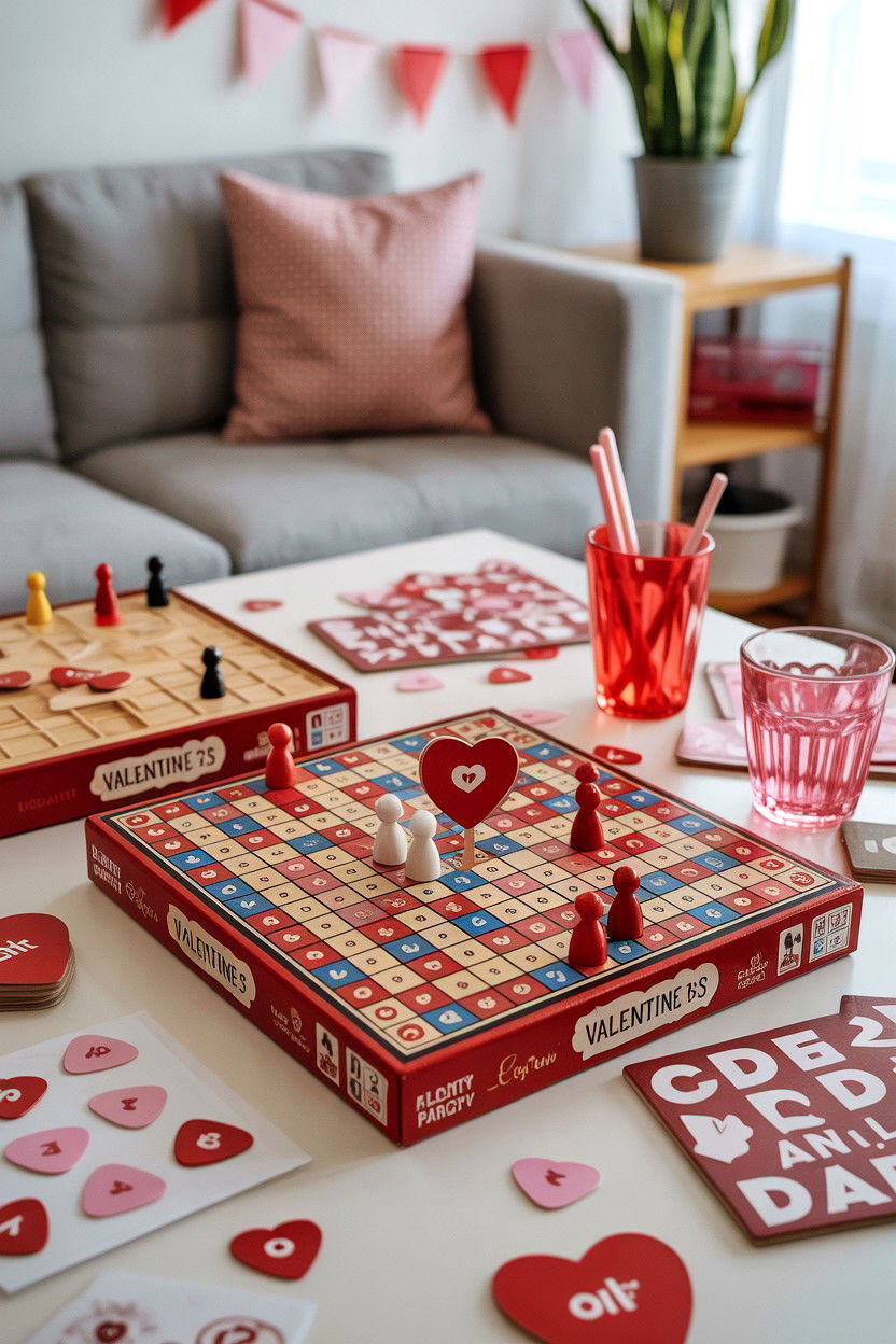 Valentine Board Games - 25 Valentine's Day Party Activity Ideas