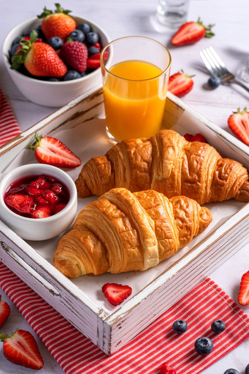 Valentine Breakfast Delivery - 25 Valentine's Day Doorbell Surprise Ideas