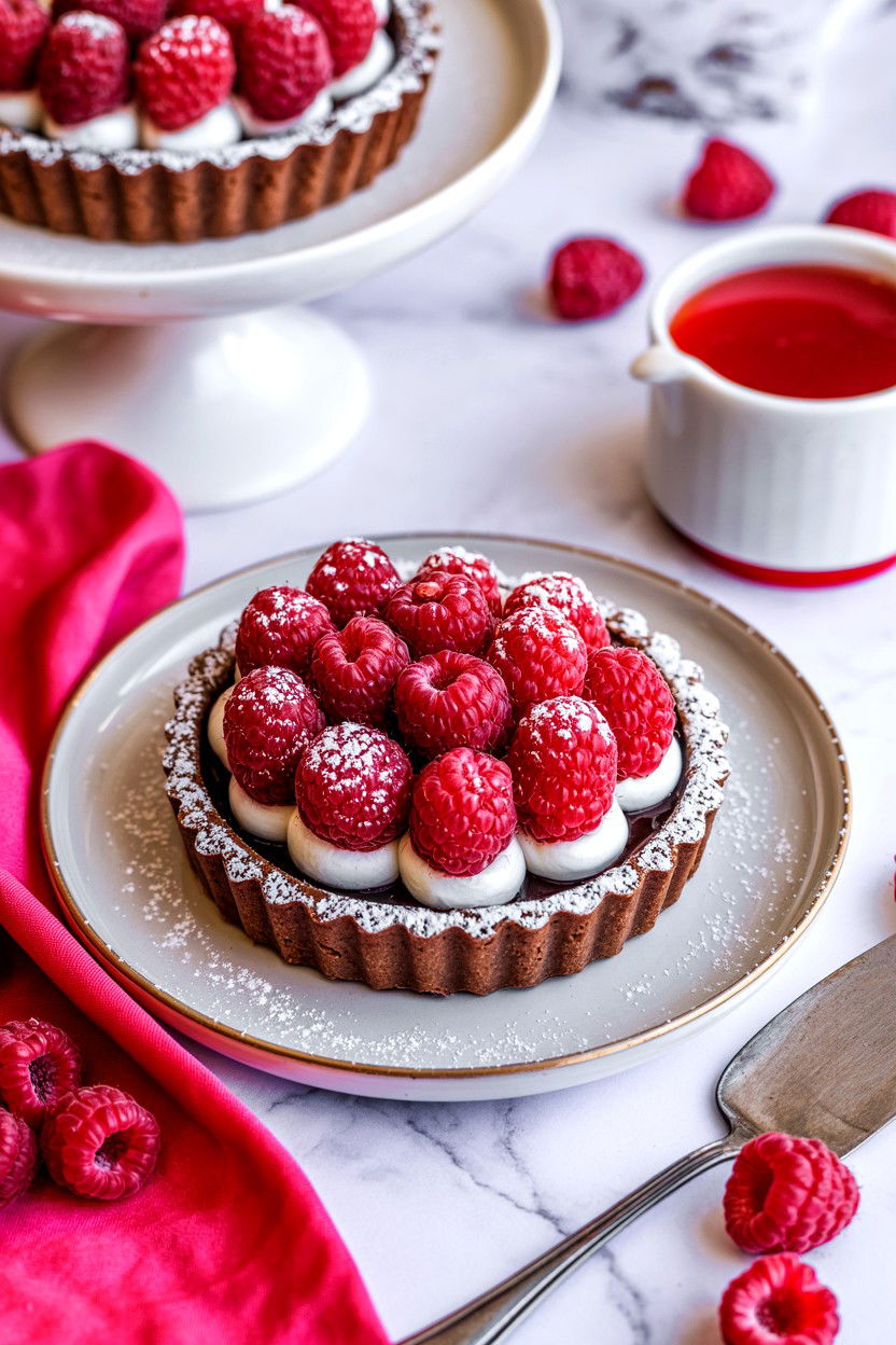 Valentine Dessert Close Up - 25 Valentine's Day Photo Dump Ideas