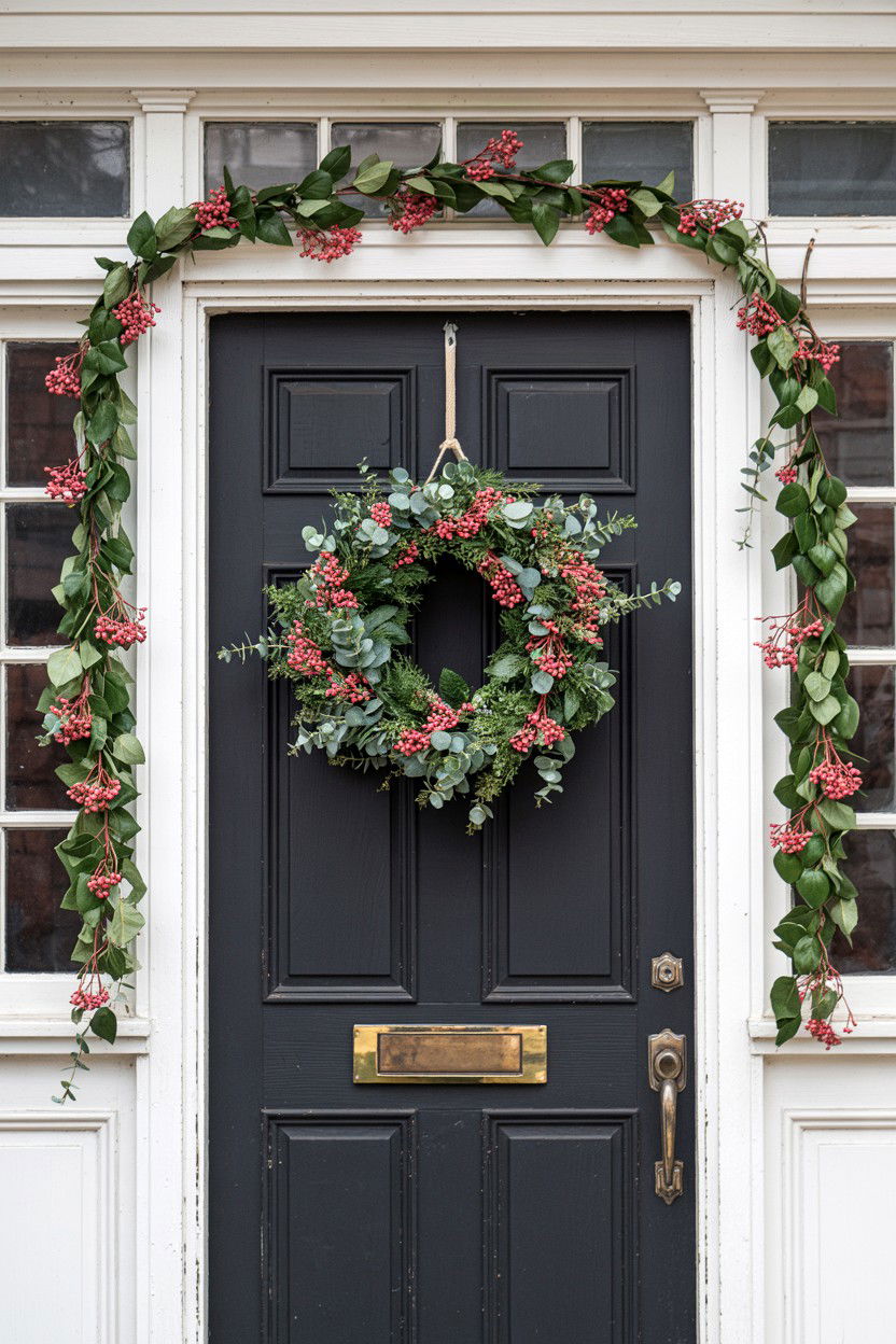Valentine Garland - 25 Valentine's Day Porch Decorating Ideas