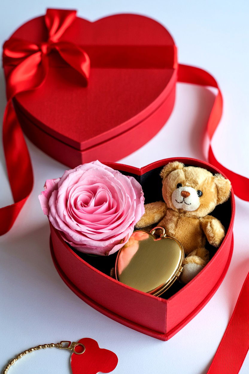 Valentine Gift Box Memory - 25 Valentine's Day Memory Games