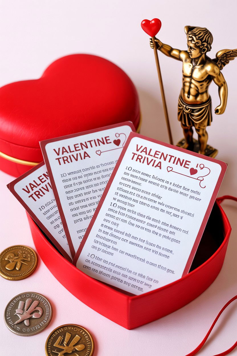 Valentine History Trivia - 25 Valentine's Day Quiz Ideas