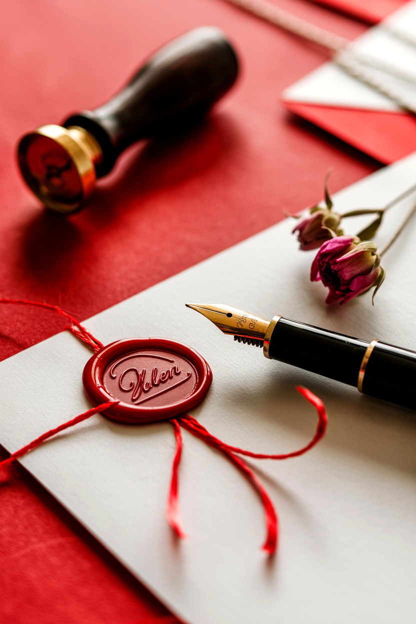 Valentine Letter Writing - 25 Valentine's Day Instagram Photo Ideas
