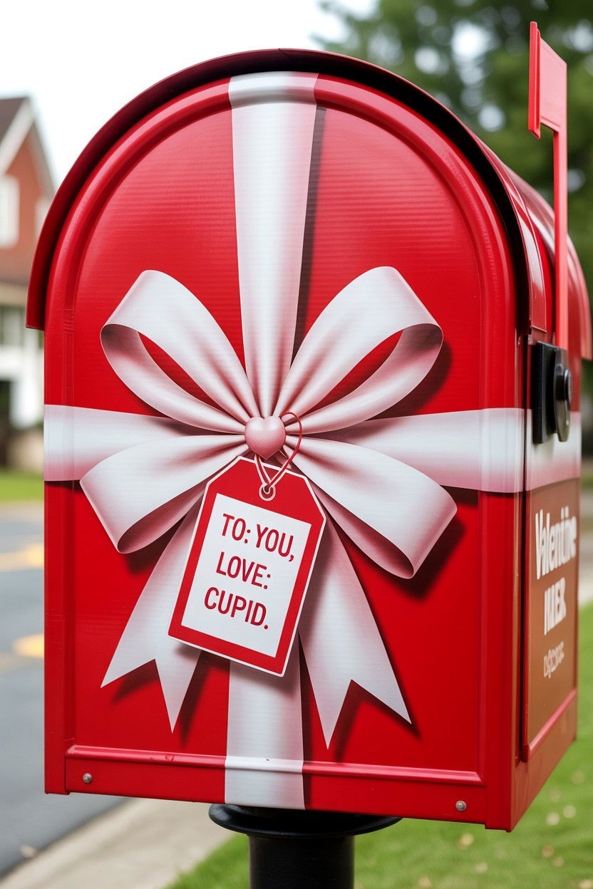 Valentine Mailbox Mailer Box - 25 Valentine's Day Mailbox Decorating Ideas