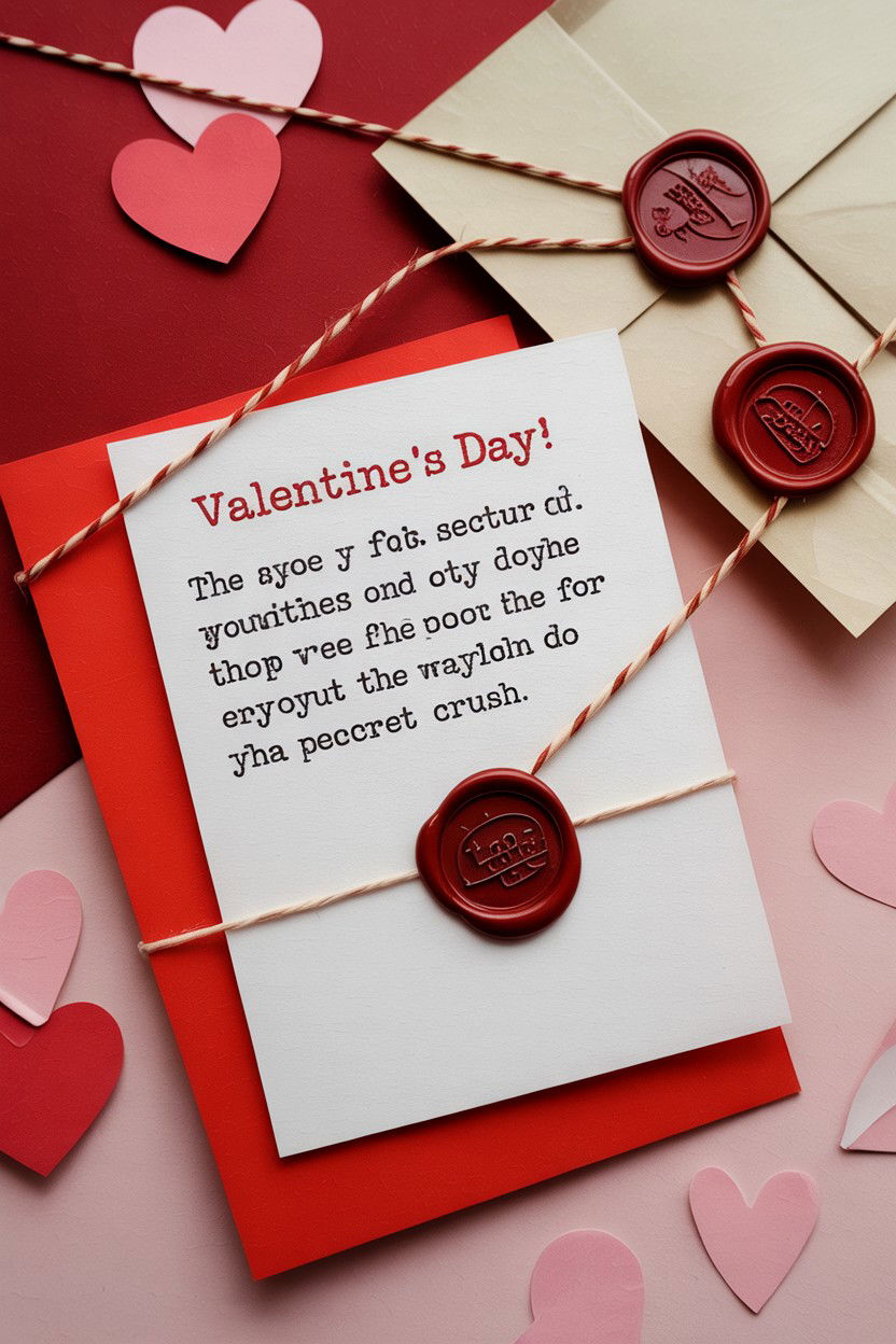 Valentine Message for Secret Crush - 25 Sweet Valentine's Day Messages