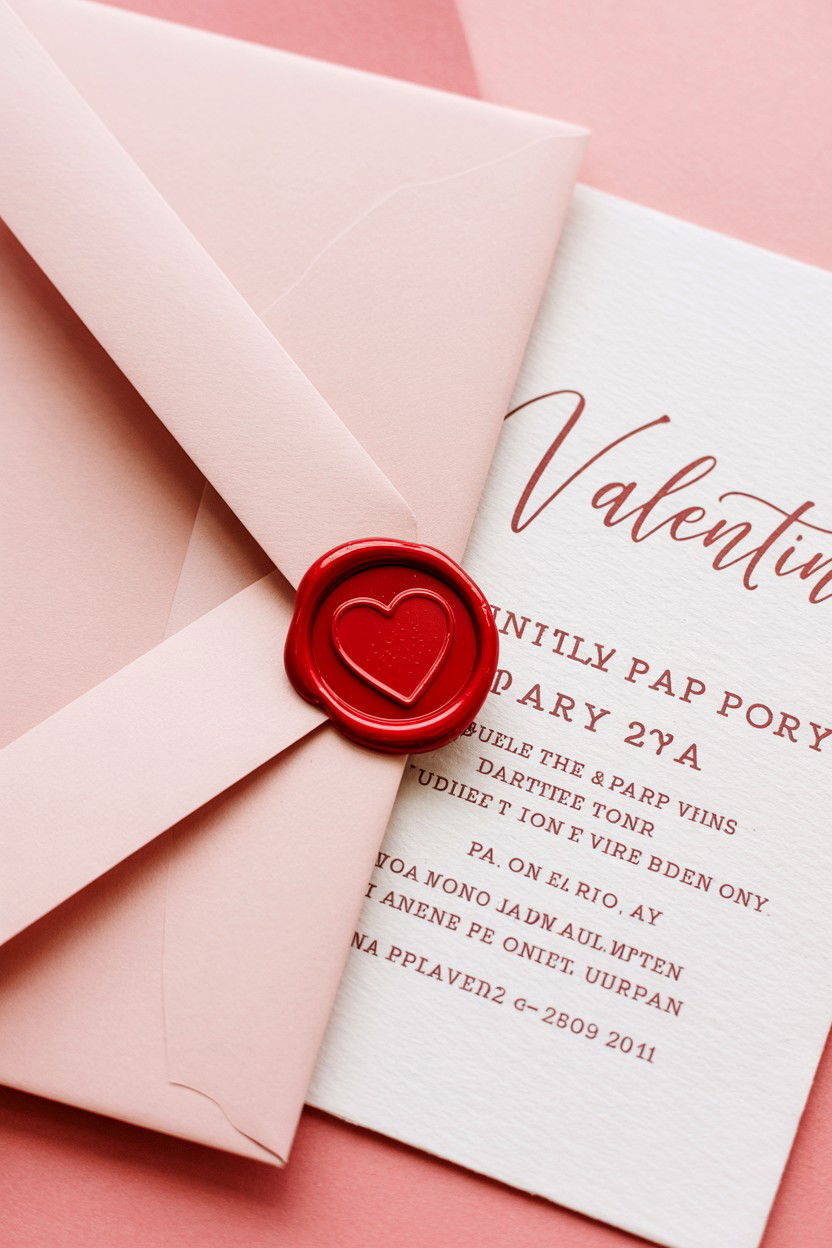Valentine Party Invitation - 25 Valentine's Day Bachelorette Party Ideas
