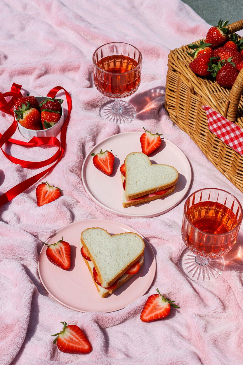 Valentine Picnic - 25 Valentine's Day Instagram Photo Ideas