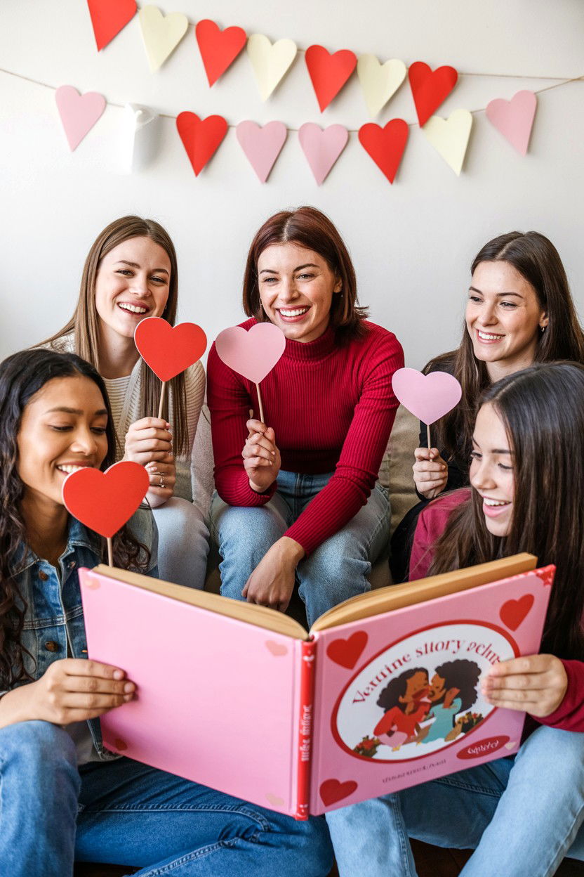 Valentine Storytelling Memory Game - 25 Valentine's Day Memory Games