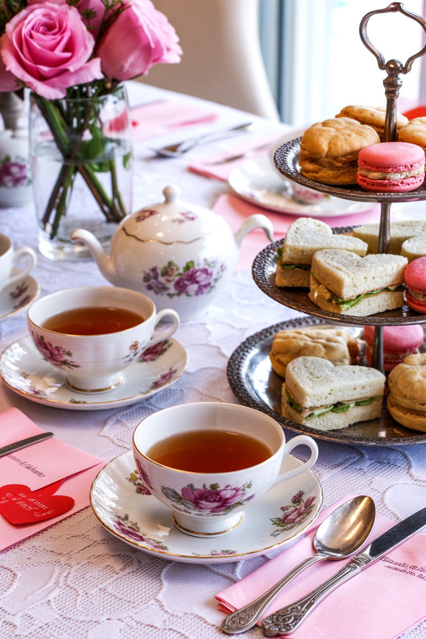 Valentine Tea Party - 25 Valentine's Day Ideas for Seniors