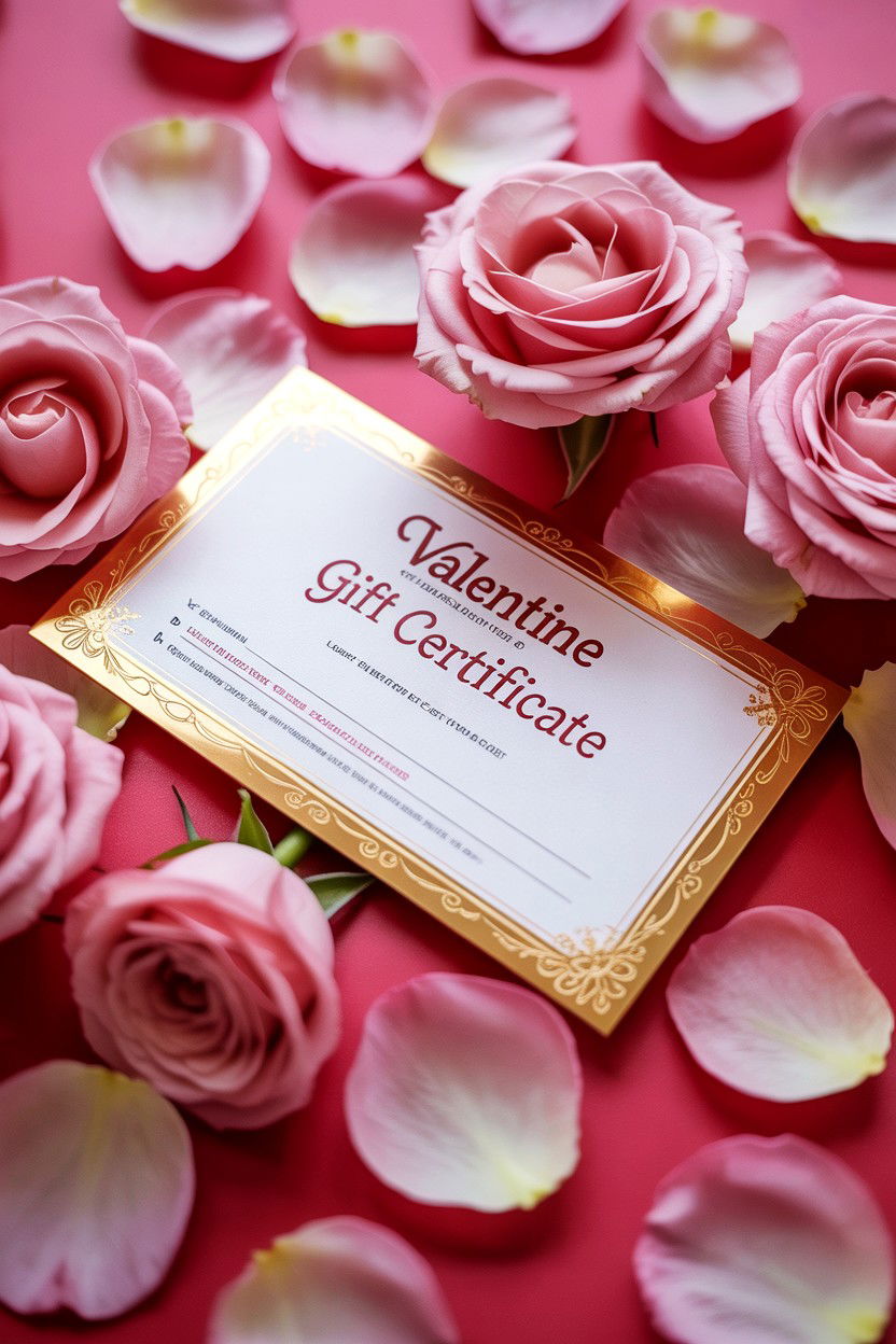 Valentine gift certificate - 25 Valentine's Day Would You Rather Questions