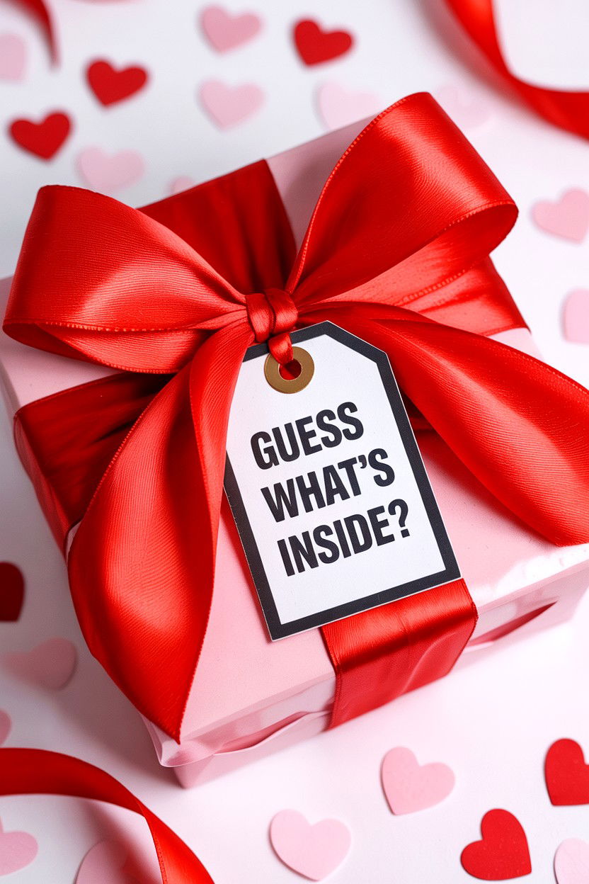 Valentine gift guessing - 25 Valentine's Day Guessing Games
