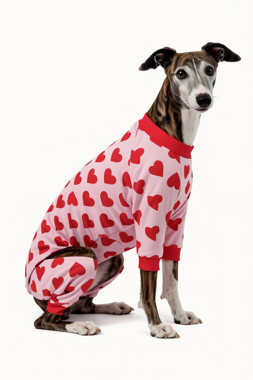 Valentine pajamas for pets - 25 Valentine's Day Pet Costume Ideas