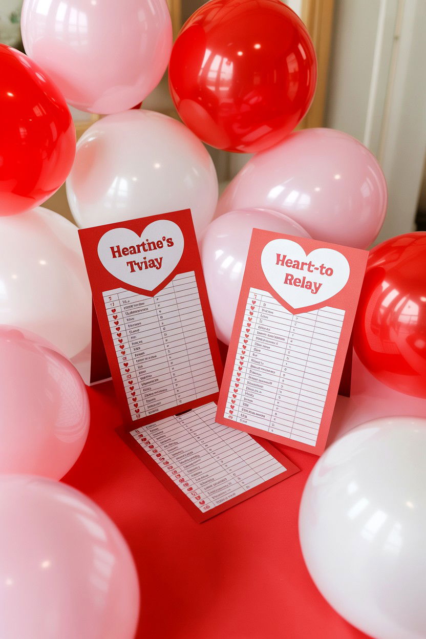 Valentines Day Games - 25 Valentine's Day Party Ideas