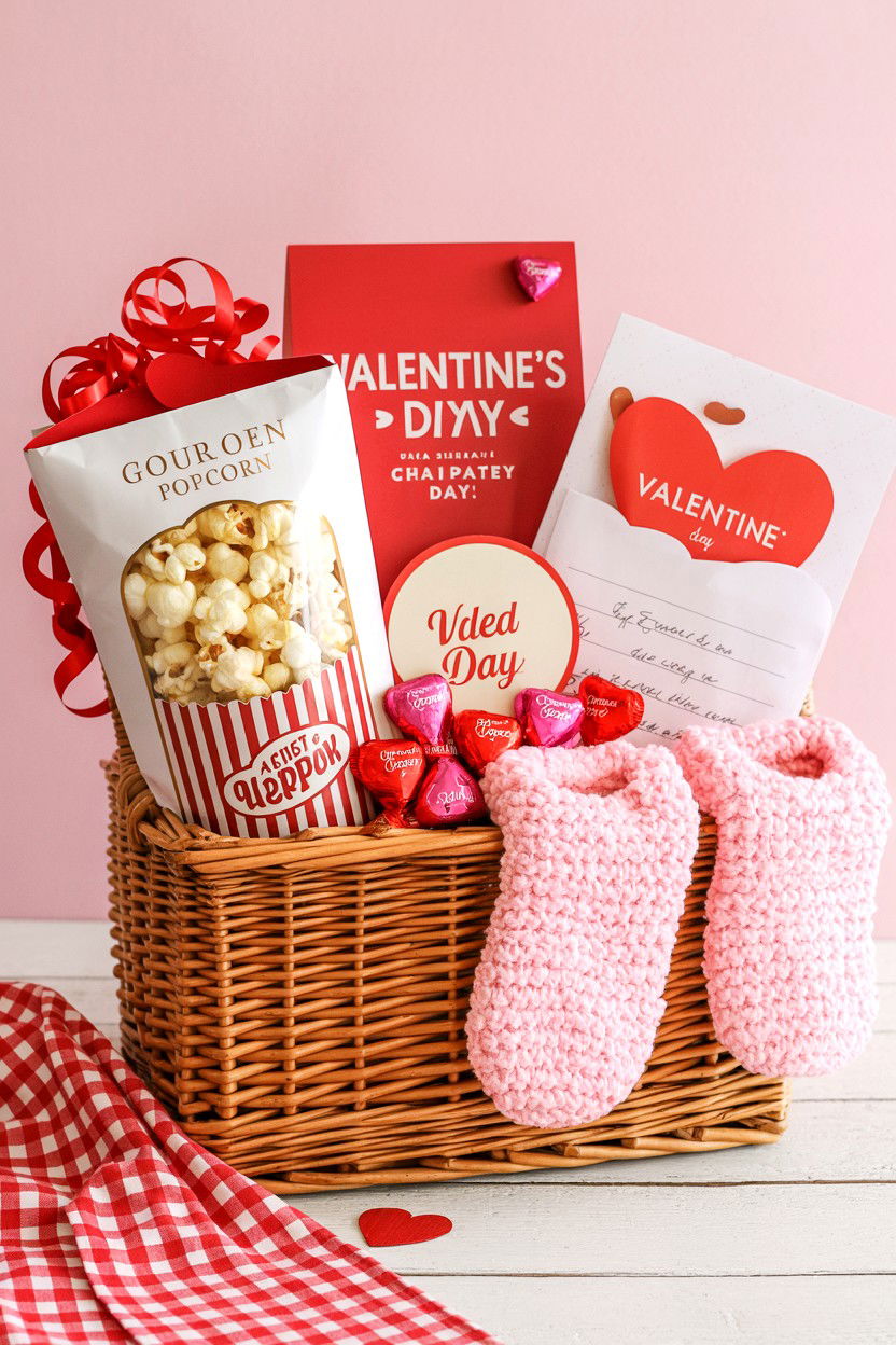 Valentines Day Gift Baskets - 25 Valentine's Day Ideas for College Students