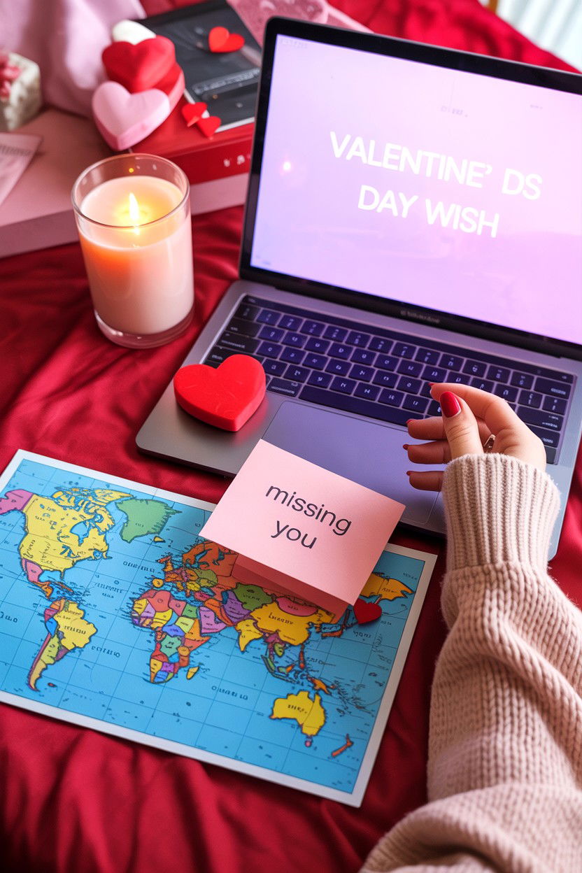 Valentines Day Quote For Long Distance Relationship - 25 Valentine's Day Wishes Ideas