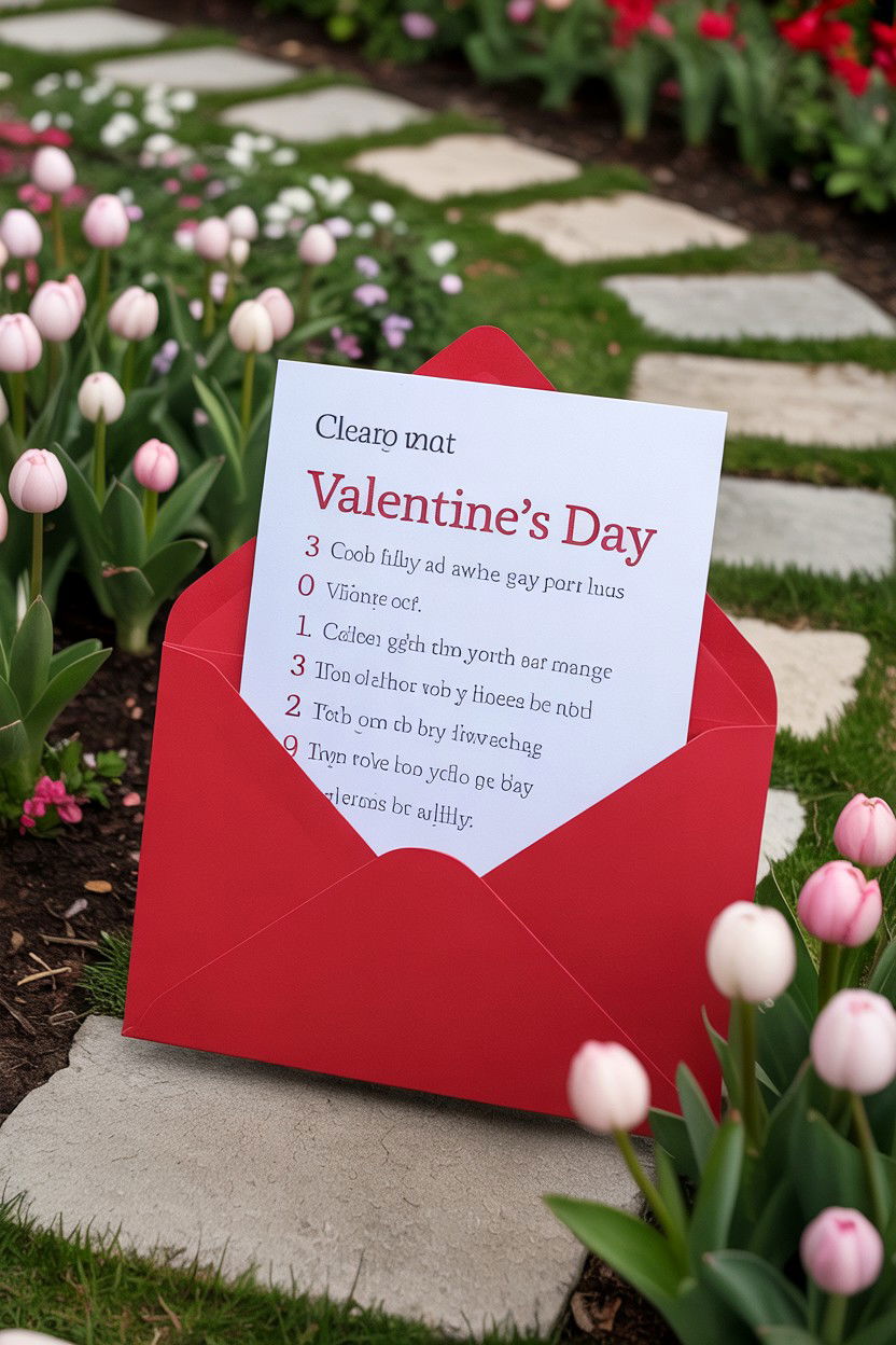 Valentines Day Scavenger Hunt - 25 Valentine's Day Party Ideas