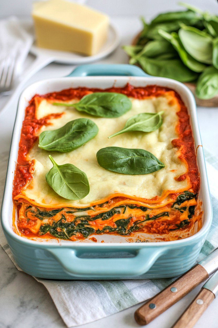 Vegetable lasagna - 25 Valentine's Day Cooking Class Ideas