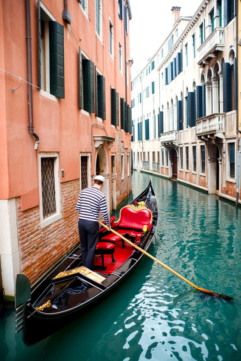Venice Gondola - 25 Valentine's Day Honeymoon Ideas