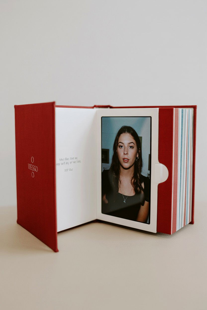 Video Message Book - 25 Valentine's Day Gifts for Long Distance Partner