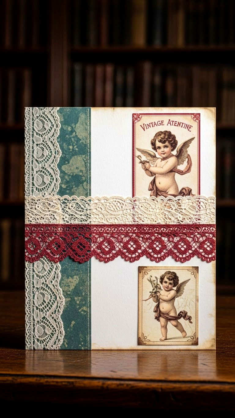 Vintage Aesthetic Valentine - 25 valentine's day card designs