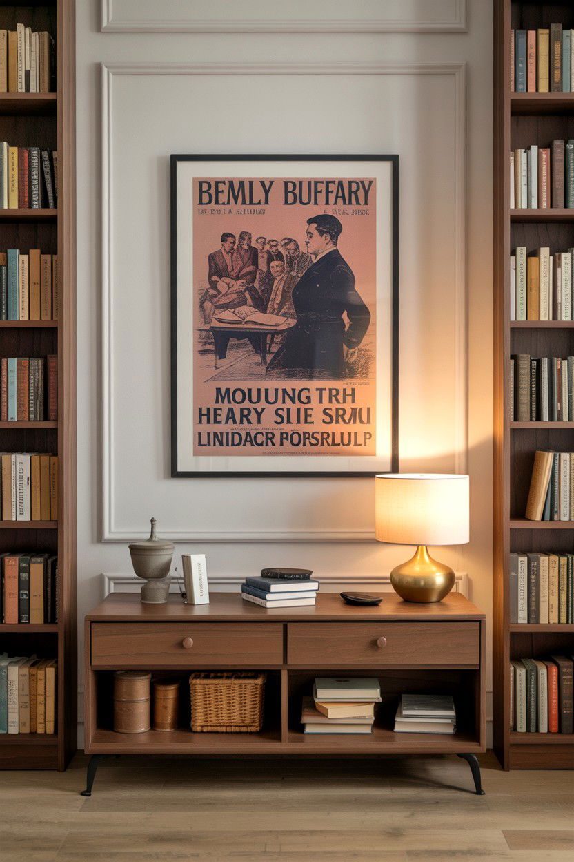 Vintage Literary Poster Art - 25 Book Lover Valentine's Day Gifts