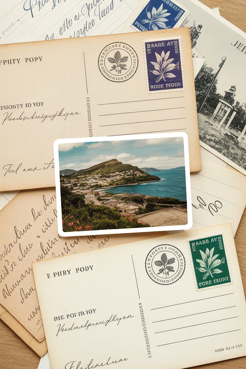 Vintage Postcard - 25 Valentine's Day Sticker Ideas