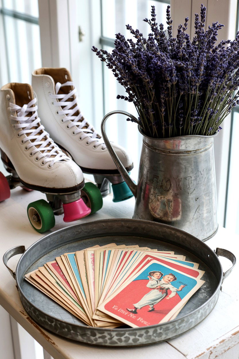 Vintage Valentine Decor - 25 Valentine's Day Vignette Ideas