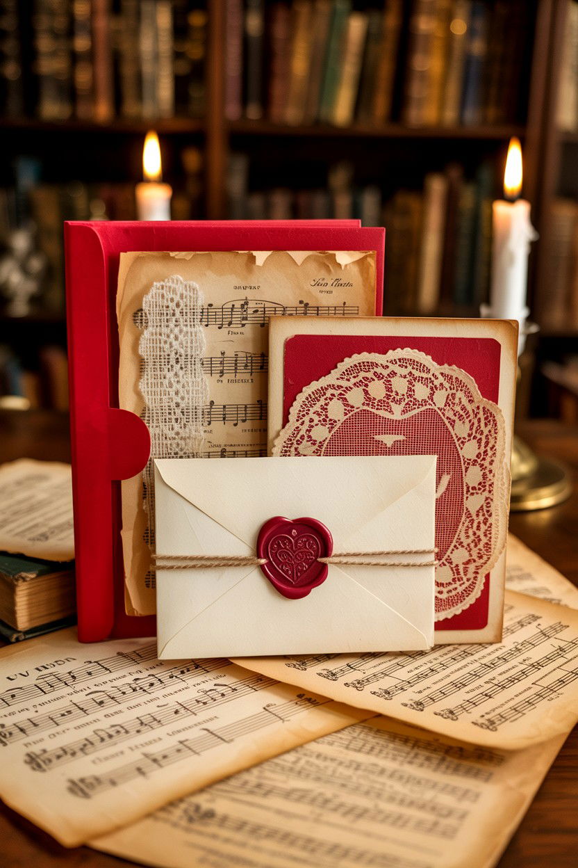 Vintage aesthetic valentines - 25 Creative Valentine's Day Card Ideas