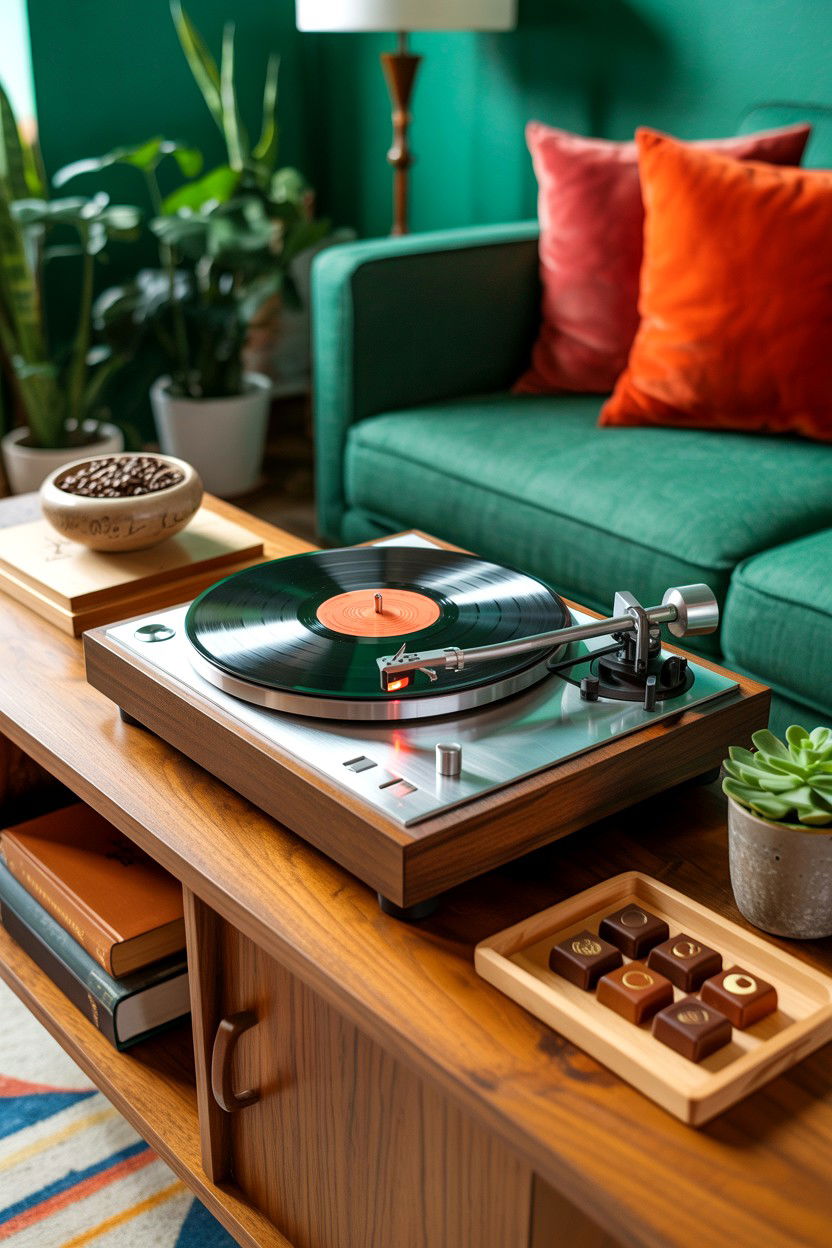 Vinyl Record Player - 25 Five Senses Gift Ideas for Boyfriend