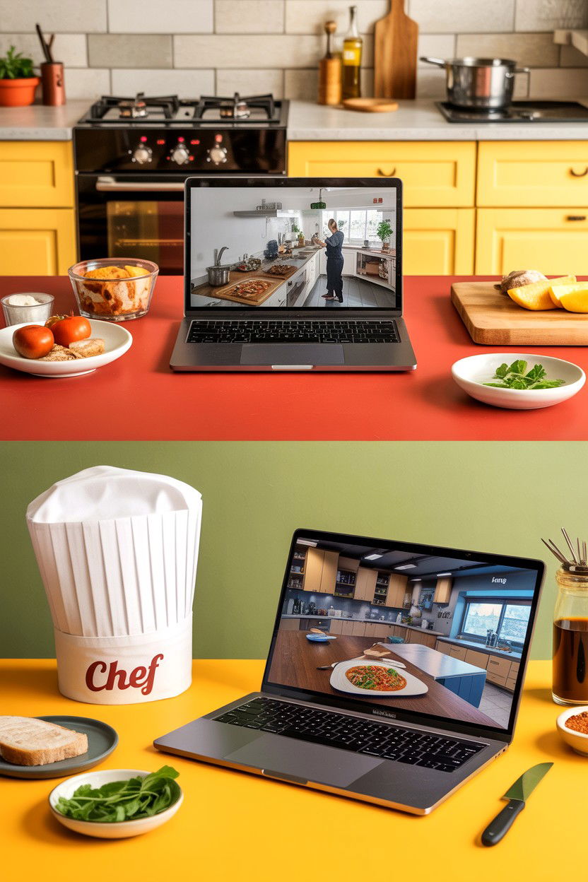 Virtual Cooking Challenge - 25 Long Distance Valentine's Day Game Night Ideas