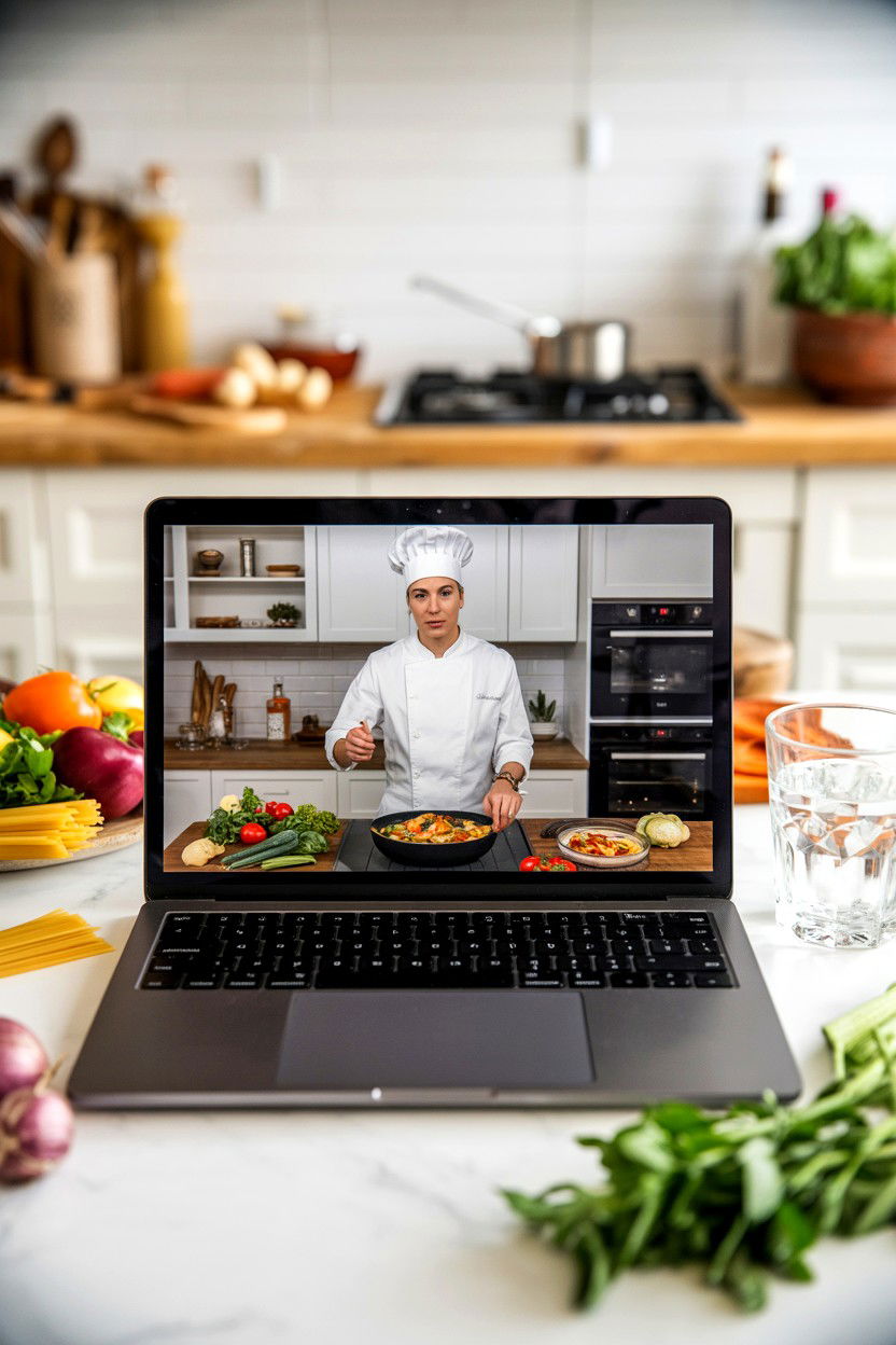 Virtual Cooking Class - 25 Long Distance Valentine's Day Gift Ideas