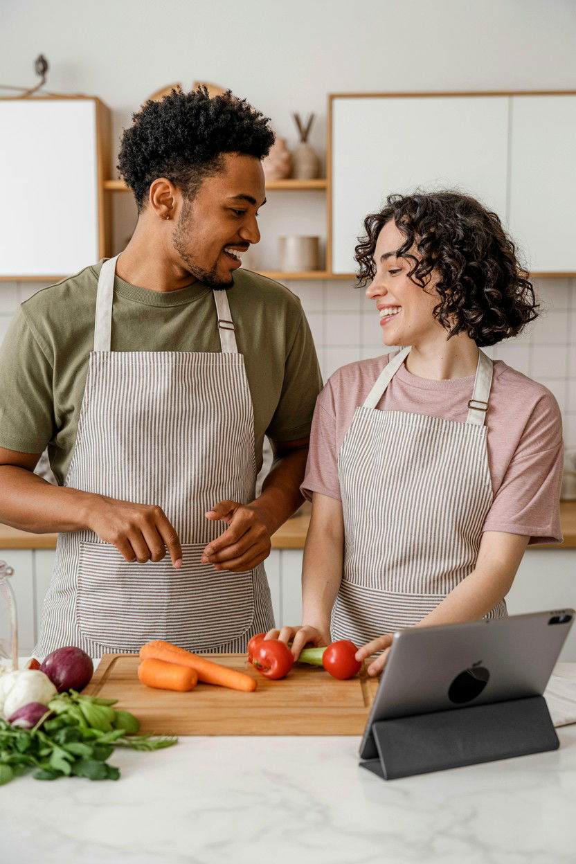 Virtual Cooking Date - 25 Long Distance Valentine's Day Ideas